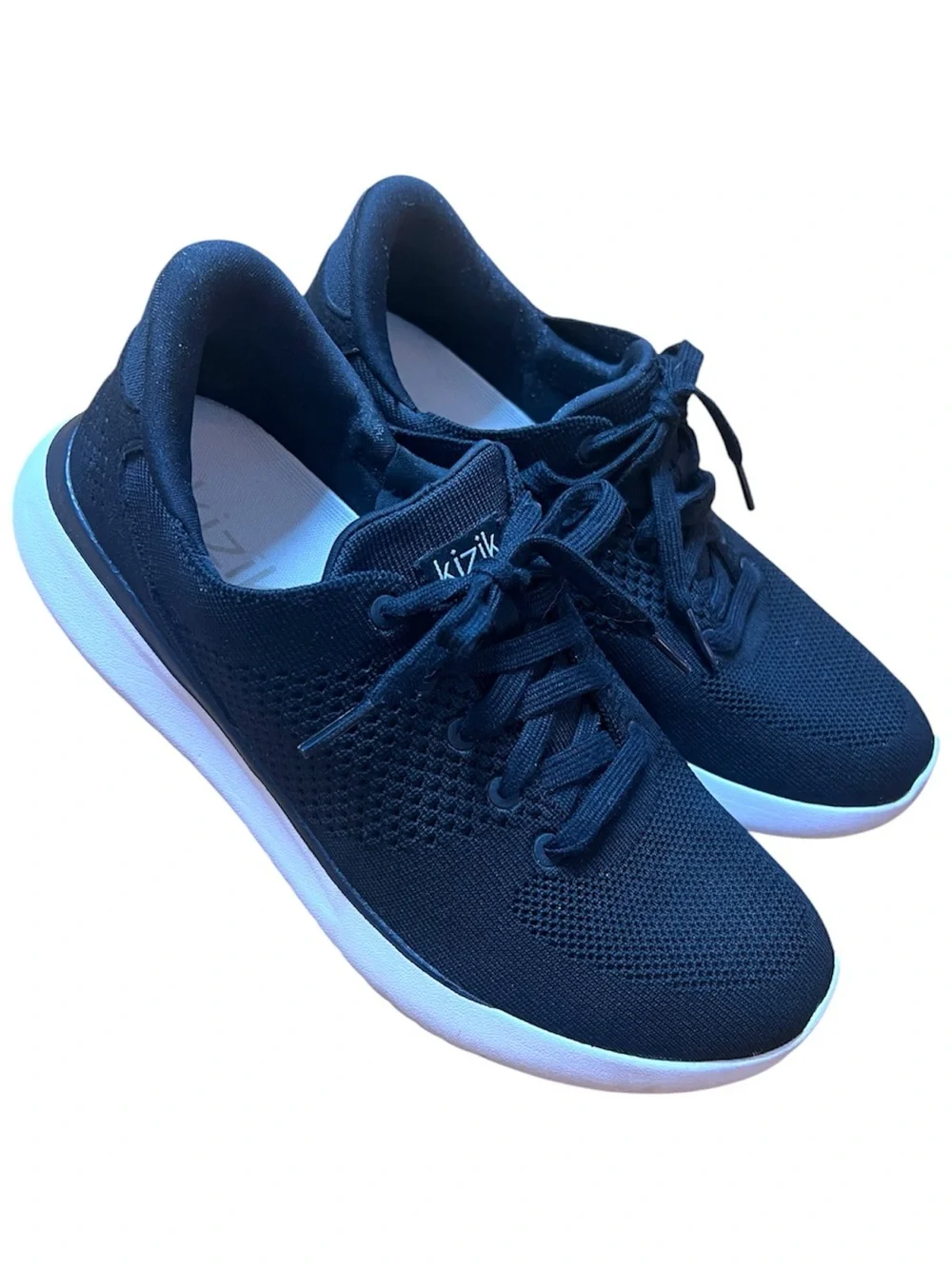 Kizik Women’s Lima 2 slip on black tennis shoes
